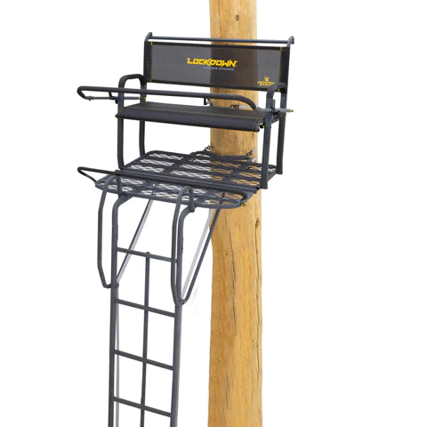 Rivers Edge Treestands  Lockdown 2-Man Ladder Stand (20.5')