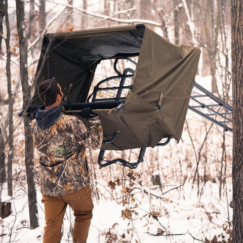 Rivers Edge Treestands  Lockdown Concealment Kit, 2-Person
