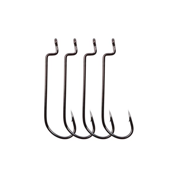ProSeries High-Carbon Offset (Round Bend) Hooks - Set of 50
